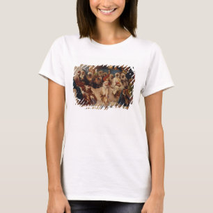 Eine obligatorische Zuhörerschaft, 1883 (Öl auf T-Shirt
