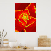 Eine offene Rose Poster (Küche)