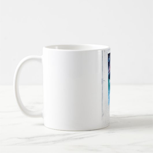 Eine offene Tür zum Universum Kaffeetasse (Links)