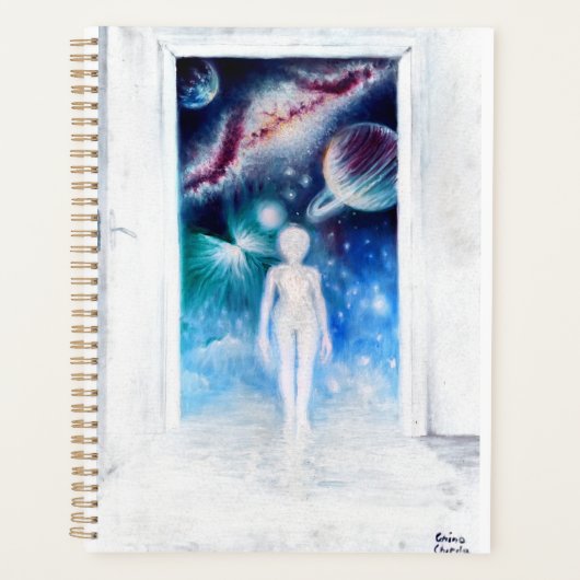 Eine offene Tür zum Universum Planer (Vorderseite)