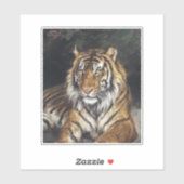 Eine Ölmalerei von Geza (1866-1919) Aufkleber (Blatt)