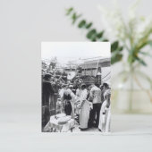 Eine Operation im Charing Cross Hospital Postkarte (Stehend Vorderseite)