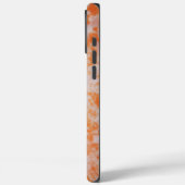 Eine orange Grunge-Textur | Case-Mate iPhone Hülle (Rückseite / Links)