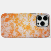 Eine orange Grunge-Textur | Case-Mate iPhone Hülle (Rückseite (Horizontal))