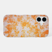 Eine orange Grunge-Textur | iPhone 16 Hülle (Rückseite (Horizontal))