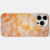 Eine orange grunge texturierte Case-Mate iPhone hülle (Rückseite (Horizontal))