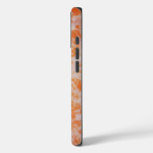 Eine orangefarbene Grunge-Textur | Case-Mate iPhone Hülle (Rückseite / Links)