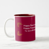 Eine Ostern-Toast… Tasse (Links)