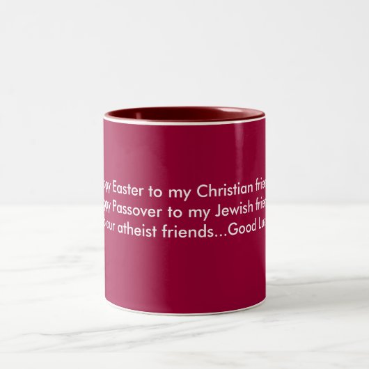 Eine Ostern-Toast… Tasse (Mittel)