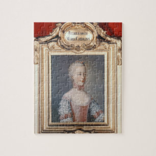 Eine Pagode, graviert von Joseph Constantine Puzzle