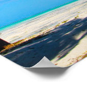 Eine Palme Poster (Ecke)