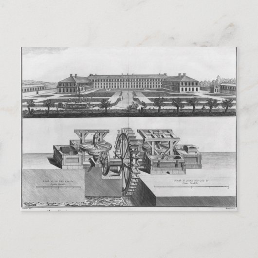 Eine Papiermühle Postkarte (Vorderseite)