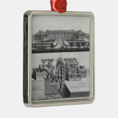 Eine Papiermühle Silbernes Ornament (Rechts)
