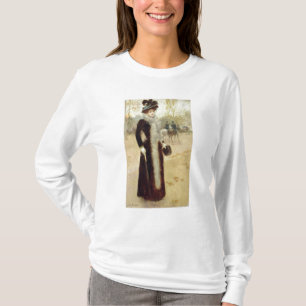 Eine Pariser Frau im Bois de Boulogne, c.1899 T-Shirt