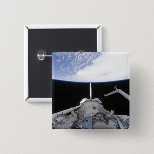 Eine partielle Ansicht des Tranquility-Knotens Button (Vorne & Hinten)