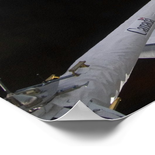 Eine partielle Ansicht des Tranquility-Knotens Poster (Ecke)