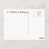 Eine Partnerschaft in Baltimore Postkarte (Rückseite)