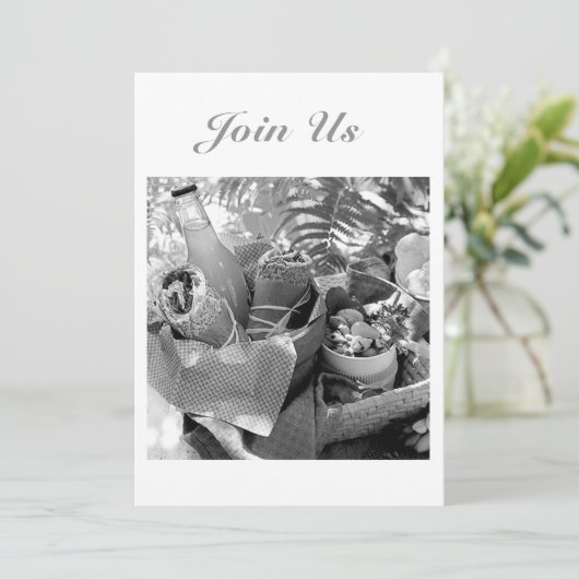 EINE PARTY EINLADUNG FÜR "JEDE FUNKTION/EREIGNIS" (Stehend Vorderseite)