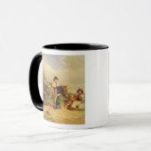 Eine Pause auf der Weise zu vermarkten Tasse (Vorderseite Links)
