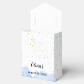 Eine Pause der Freude: Watercolor Baby Shower Geschenkschachtel (Geöffnet)