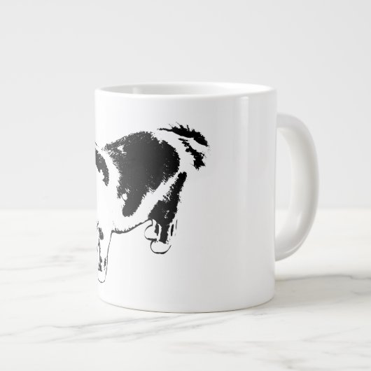 Eine Pause vor dem Pounce Jumbo-Tasse (Vorderseite Rechts)