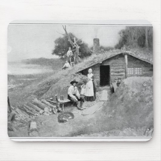 Eine Pennsylvania Höhle-Wohnung Mousepad (Vorne)