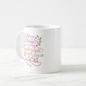 Eine perfekte Ehe ist nur zwei unvollkommene Mensc Kaffeetasse (Vorderseite Links)