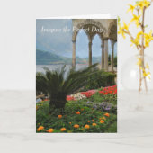 Eine perfekte Geburtstagskarte Karte (Gelbe Blume)