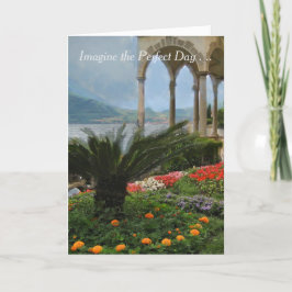 Eine perfekte Geburtstagskarte Karte