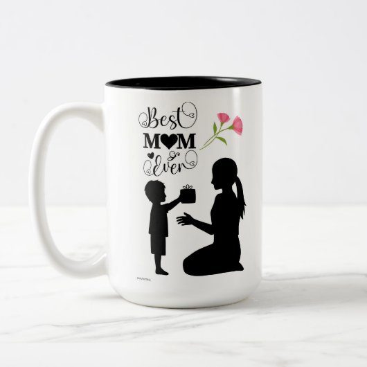 Eine perfekte Tasse für die perfekte Mutter. zum M (Links)
