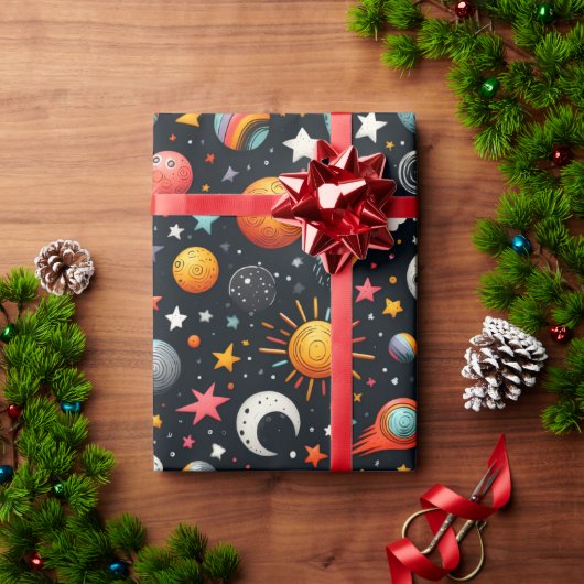 Eine perfekte Verpackung für ein perfektes Geschen Geschenkpapier (Feiertagsgeschenk)