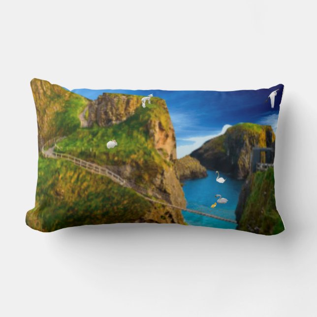 Eine perfekte Welt Lendenkissen (Vorderseite)