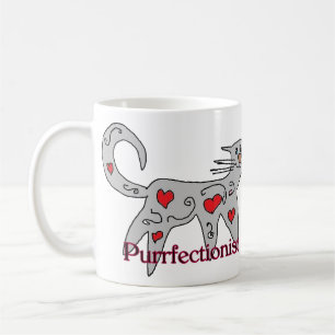 Eine Perfektionist-Tasse Kaffeetasse