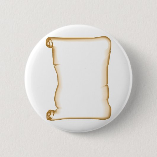 Eine Pergament-Rolle Button (Vorderseite)