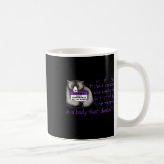 Eine Person, die Will, viel zu tun gefangen Kaffeetasse