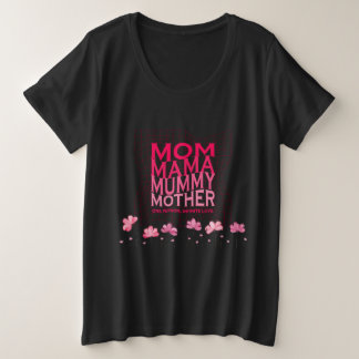 Eine Person, unendliche Liebe - T - Shirt der Mutt