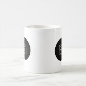 Eine personalisierte Kaffeetasse mit Logo für Unte (Mittel)