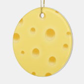 Eine Personalisierte Käsemeldung Keramik Ornament (Links)