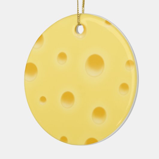 Eine Personalisierte Käsemeldung Keramik Ornament (Links)