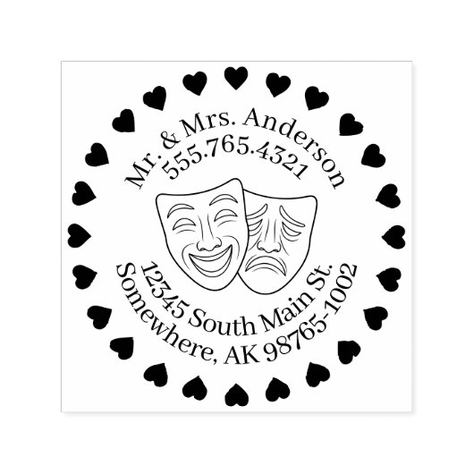 Eine persönliche Touch für Theater Permastempel (Design)