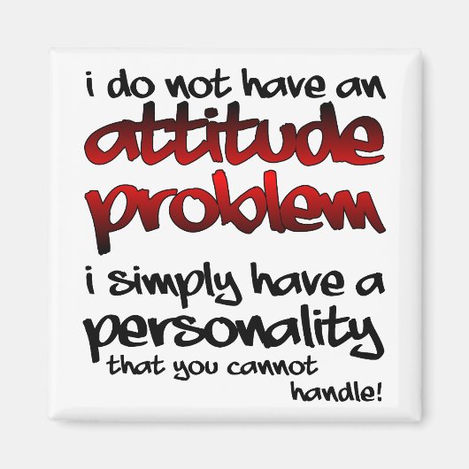 Eine Persönlichkeit, die man nicht mit lustigem Kü Magnet (Vorne)