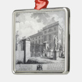 Eine Perspektivenansicht des Silbernes Ornament (Links)