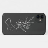 Eine Pflanze wachsen Case-Mate iPhone Hülle (Rückseite (Horizontal))