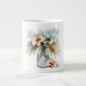 Eine phantastische Blume Jumbo-Tasse (Vorderseite)