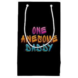 Eine Phantastische Daddy Graffiti-Typografie | Ges Kleine Geschenktüte