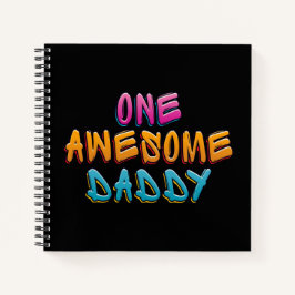 Eine Phantastische Daddy Graffiti-Typografie | Not Notizblock