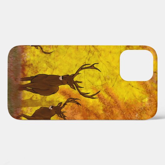 Eine phantastische Darstellung von Hirsch, Jagd, Case-Mate iPhone Hülle (Rückseite (Horizontal))