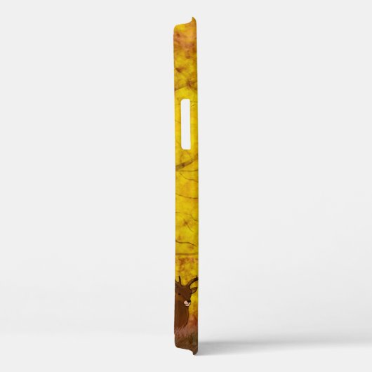 Eine phantastische Darstellung von Hirsch, Jagd, Case-Mate iPhone Hülle (Rückseite / Rechts)