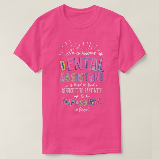 Eine phantastische Dentalhilfe-Idee ist nicht mögl T-Shirt (Design vorne)