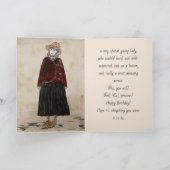 EINE PHANTASTISCHE MÄDCHENKARTE - GEBURTSTAG DANKESKARTE (Innenseite)